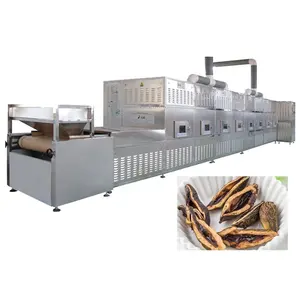 Tunnel Type Industrial food Microwave betel nut Drying Sterilization Machine Equipment