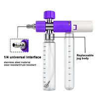 Botella de Espuma de Jabón Eléctrica de Alta Presión de 100 ml con Conector Rápido de 1/4'', Rociador para Lavado de Autos, Lanza de Espuma Ajustable para Limpieza de Autos