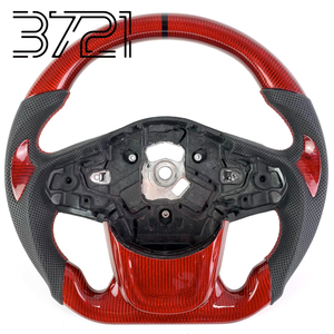 Volante Deportivo de Fibra de Carbono Roja para Toyota GR Supra A90 A91 A91-MT A91-CF Edition RZ SZ SZ-R 2019-2025 - Product Image 1