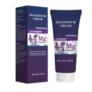 Crème au magnésium pour soulager les muscles, lotion corporelle apaisante pour la récupération des crampes, la relaxation et le soutien du sommeil, formule à absorption rapide - Product Image 1