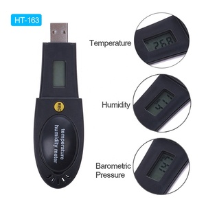 XINTEST เครื่องบันทึกข้อมูลอุณหภูมิและความชื้นแบบพกพา รุ่น HT-163 ขายดี มีสินค้าในสต็อก พร้อมจำหน่าย รับผลิตแบบ OEM/ODM จากผู้ผลิต Hti - Product Image 5