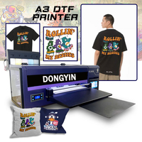 Imprimante DTF XP600 WF4720 A3, imprimante DTF 30 cm pour impression sur t-shirts, film DTF A3