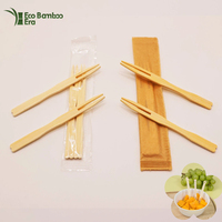 Brochettes à fruits en bambou sans BPA et non toxiques, sans plastique, zéro pollution micro-plastique