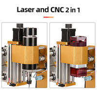 LUNYEE 3018 Pro Max Fraiseuse CNC tout aluminium avec compatibilité laser 5.5W 10W pour le fraisage de circuits imprimés