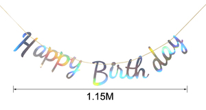 ป้ายกระดาษอวยพรวันเกิด<span class=keywords><strong>ราคา</strong></span>โรงงานขายส่งตะวันออกเฉียงเหนือ สำหรับตกแต่งงานปาร์ตี้วันเกิด - Product Image 4
