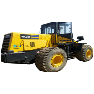 Cargadora Frontal Komatsu WA380 de Segunda Mano Premium, 15 Toneladas, Motor CAT, Cabina Confortable, Aire Acondicionado, Baja Vibración para Largas Horas de Trabajo - Product Image 1