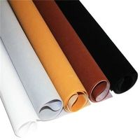 Feuille de plastique Flexible de flocage de PVC de taille personnalisée, feuille de velours de PVC de feuille de PVC pour l'emballage