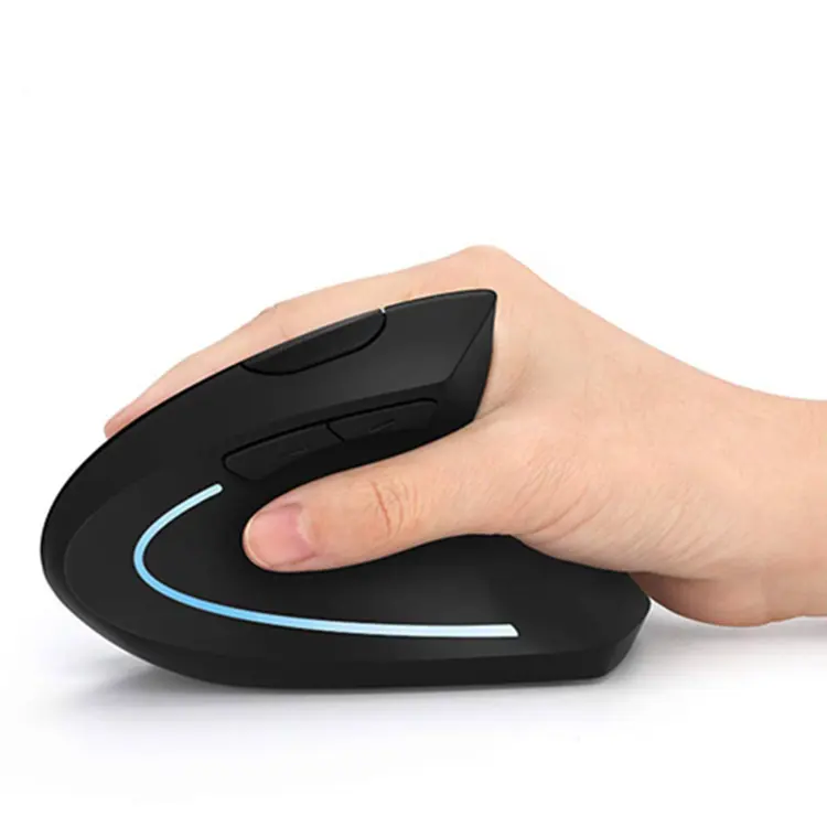 Wholesale Hot Selling Vertical Mice Ergonomic Wireless Mouse with 2.4G USB Receiver 3 Adjustable DPI 6 Buttons