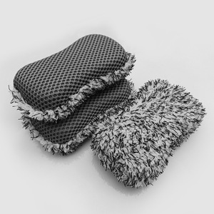 Esponja de microfibra para lavado de autos, 24x12x5.5cm, tipo figura 8, para limpieza de vehículos - Product Image 2