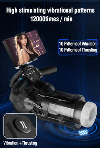 वाटरप्रूफ हाइड्रोथेरेपी कप पुरुषों के लिए एलसीडी पंप एम्पलीफायर सेक्स ट्रेनर - Product Image 2