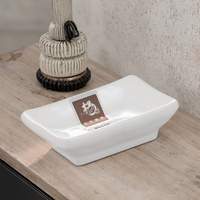 Assiettes de restaurant carrées en mélamine, assiettes écologiques pour la sauce soja, 12 pièces