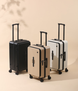 <span class=keywords><strong>Valise</strong></span> à roulettes unisexe de 25 pouces, grande capacité, design léger, protection contre les chutes, serrure à combinaison TSA, organisateur <span class=keywords><strong>double</strong></span> face - Product Image 5