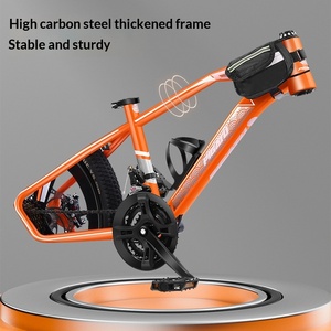 Vélo de montagne pour enfants à 21 vitesses, <span class=keywords><strong>20</strong></span> <span class=keywords><strong>pouces</strong></span>, avec suspension avant et frein à disque - Vélo pour étudiants à partir de 8 ans (cadre en acier) - Product Image 4