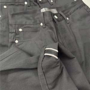 <span class=keywords><strong>Jeans</strong></span> a Vita Alta Oversize a Gamba Larga, Pantaloni in Denim Grezzo Selvedge di Alta Qualità, Modello Bootcut Svasato, <span class=keywords><strong>Jeans</strong></span> <span class=keywords><strong>Baggy</strong></span> da <span class=keywords><strong>Uomo</strong></span> - Product Image 5