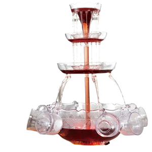 Uso domestico elettrico illuminato Party Drink <span class=keywords><strong>fontana</strong></span> con 5 bicchieri di plastica - Product Image 5
