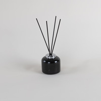Diffuseur de parfum en marbre naturel minimaliste et élégant avec logo personnalisé STONEKOCC, bouteille ronde écologique, parfum longue durée