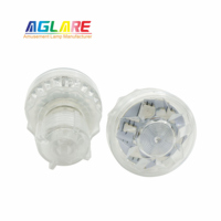 Aglare - Lumière LED automatique 24V - Couvercle étoile - Lumière de fête foraine - Lumière RVB - Lumière de manège - Lumières cabochon