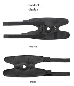 Genouillère de football avec <span class=keywords><strong>attelle</strong></span> en aluminium, protection avancée, en nylon, pour stabilisation du ménisque et de la rotule - Product Image 2
