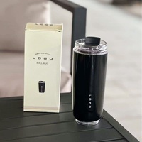 Tendance 2026 : Gobelet isotherme rétro en acier inoxydable de 550 ml et 420 ml, style rétro, avec couvercle à clapet pour café
