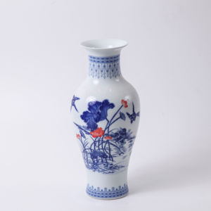 创意中国传统蓝白花盆陶瓷陶瓷花瓶家居装饰 - Product Image 6