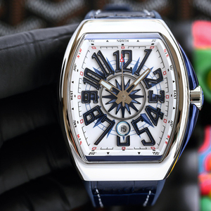 Reloj Mecánico Automático de Lujo para Hombre, Diseño de Barril, Cristal de Zafiro, 45mm 24mm, Deportivo y Ejecutivo - Product Image 1
