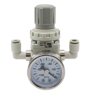 Válvula Reguladora de Presión de Vacío TWO IRV10-LC06, Tamaño de Puerto de 1/4 Pulgada, Control Manual de Gas para Uso General - Product Image 1