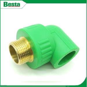 Hợp lý xây dựng phụ kiện PPR ống tất cả các loại PPR phụ kiện đường ống ppr nam/nữ ổ cắm <span class=keywords><strong>Brass</strong></span> chèn - Product Image 5