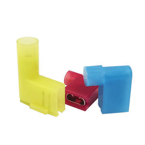 Bloque de Terminales Hembra en Forma de Bandera de Nylon Nuoyifan, 1 Fila, 1 Posición, Conector Aislado Prensado en Frío - Product Image 1