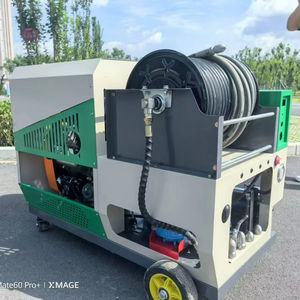 CHAWTEC <span class=keywords><strong>professionnel</strong></span> 1500Bar serpentin de nettoyage des égouts tête de pompe de nettoyage machine de lavage de voiture machine de nettoyage à haute pression - Product Image 1