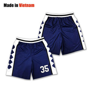 กางเกงขาสั้นบาสเก็ตบอลสำหรับผู้ชายดีไซน์ว่างเปล่าพิมพ์ลายคลาสสิกระบายอากาศไซส์ใหญ่พิเศษออกแบบได้ตามต้องการ - Product Image 1