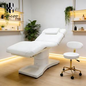 เตียงนวดหน้า ขนตา สำหรับร้านเสริมสวย สปา 3 มอเตอร์ ยี่ห้อ Manufacturer Modern รุ่นหรูหรา พร้อมฟังก์ชั่นนวดไฟฟ้า - Product Image 1