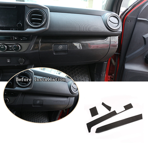 Sợi carbon mềm phụ kiện nội thất xe hơi dán trang trí bộ dụng cụ cho 2016 - 2020 TOYOTA tacoma - Product Image 6