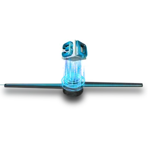 3D Hologram Fan,42CM 3D Hologram projektör reklam ekranı ile 1.2 inç kalınlığında, 700 Video kütüphanesi 3d hologram fan