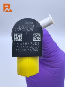 หัวฉีดคอมมอนเรล 28236381 33800-4A700 สำหรับเครื่องยนต์ H1 H300 i800 iLoad iMax 2.5 CRDi D4CB D4CB-A D4CB-A2 ยูโร 5 - Product Image 3