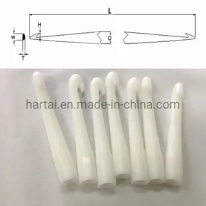 Textile machine accessories high Quality Single Double Plastic Hook Toroid Coil Winding Hook