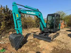 Mini-excavatrice d'occasion de marque chinoise, excavatrice d'occasion Sunward Swe60e, excavatrice d'occasion à vendre - Product Image 3