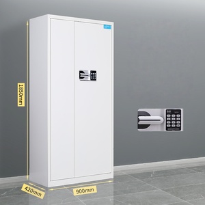 Powder Coated Steel Filing <b>Cabinet</b> 2 Door <b>Office</b> Storage Cupboard - Product Image 6