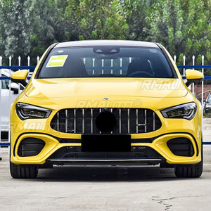 Kit carrosserie pour Mercedes Benz CLA-Class C118 CLA180 CLA200 AMG Line 2020+, grilles de course, pare-chocs avant, accessoires de voiture - Product Image 4