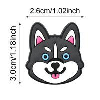 Vente en gros de breloques pour chaussures mignonnes accessoires d'infirmière breloques pour chaussures de fierté logo pvc sabot d'équipe animaux de dessin animé breloque pour chaussures de chat