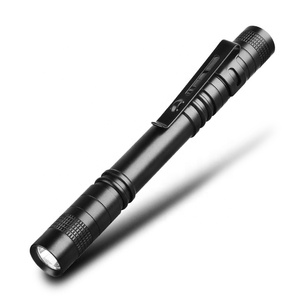 LIGHTFE B207 Flashlight Clip – Stainless Steel Pen Clip Fits 29-34mm Flashlights, Use As Hat, Pocket, Or Bag Clip