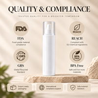 Flacon pompe PET pour soins des mains et du corps 200ml 250ml 300ml – Traitement nourrissant sans rinçage à base d'eau pour la peau