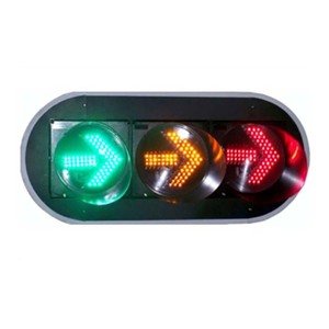 Feu de signalisation LED Chuang An Yue FX400-3-3D 220V 15W pour les intersections et les zones industrielles - Product Image 1
