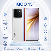 IQOO 15T Nouveau Smartphone Original avec Écran AMOLED 144Hz 6.82'', Charge Rapide 100W, Double SIM, Processeur Octa-Core, 5G, Android vivo iqoo 15t