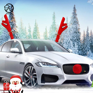عيد الميلاد سيارة الرنة قرن الوعل عيد الميلاد سيارة ديكور السيارة إلك الرنة قرن الوعل - Product Image 5