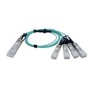 Câble optique actif de rupture de liaison KEXINT QSFP-4 X 10G-AOC 1M OM3 compatible FTTH 40G QSFP+ vers 4 X 10G SFP+ - Product Image 3