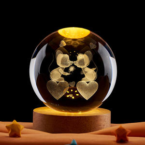 यूएसबी पावर गिफ्ट लैंप ग्रह गर्म बिस्तर के किनारे डेस्कटॉप नाइट लाइट वैलेंटाइन के दिन उपहार के लिए - Product Image 6