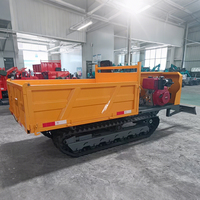 Fabrik preis Crawler Dumper Euro 5 CE EPA Hydraulic Mud Road Hydraulisches Heben Crawler Dumper Mini Crawler Dumper Truck