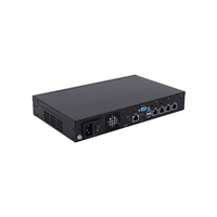 PSU interne J6412 Mini Firewall Router Pc 4 2.5G Pfsense Firewall Server 4 Ports Linux Cloud Server avec Interne DC 12V Rack