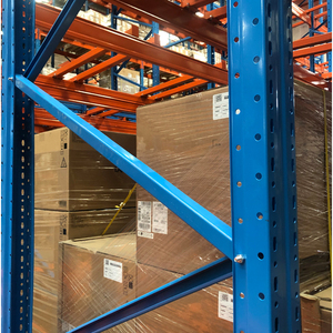 Heavy Duty 1500kg kho chọn lọc Pallet Giá hệ thống q235b thép lưu trữ với 75 mét có thể điều chỉnh sơn tĩnh điện kết thúc - Product Image 4
