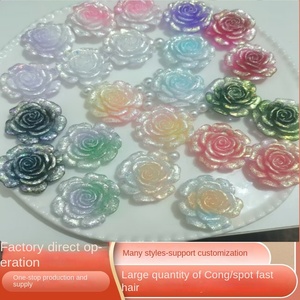 新しいホタル発光七花手作りクラフトDIYプラスチック/樹脂製携帯電話ケースヘアピンキーホルダーアクセサリー滴るような接着剤 - Product Image 2